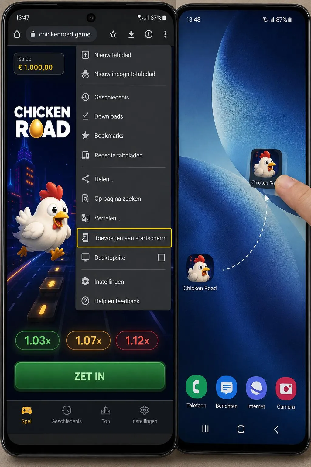 Waarom de Chicken Road APK downloaden in Nederland